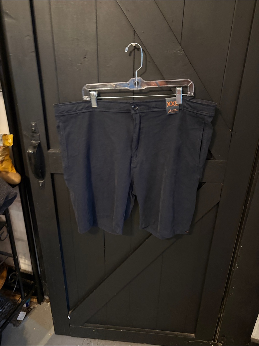 Men's Flat Front Navy Shorts by Goodfellow & Co.